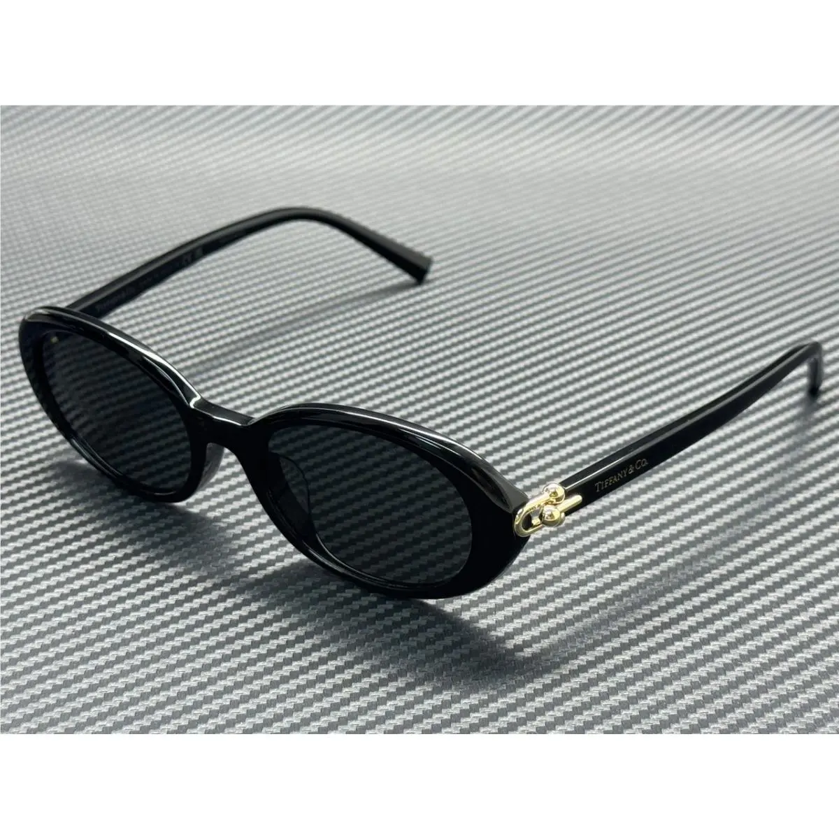 Tiffany TF4242D 8361S4 Black Dark Grey Women`s 54 mm Sunglasses