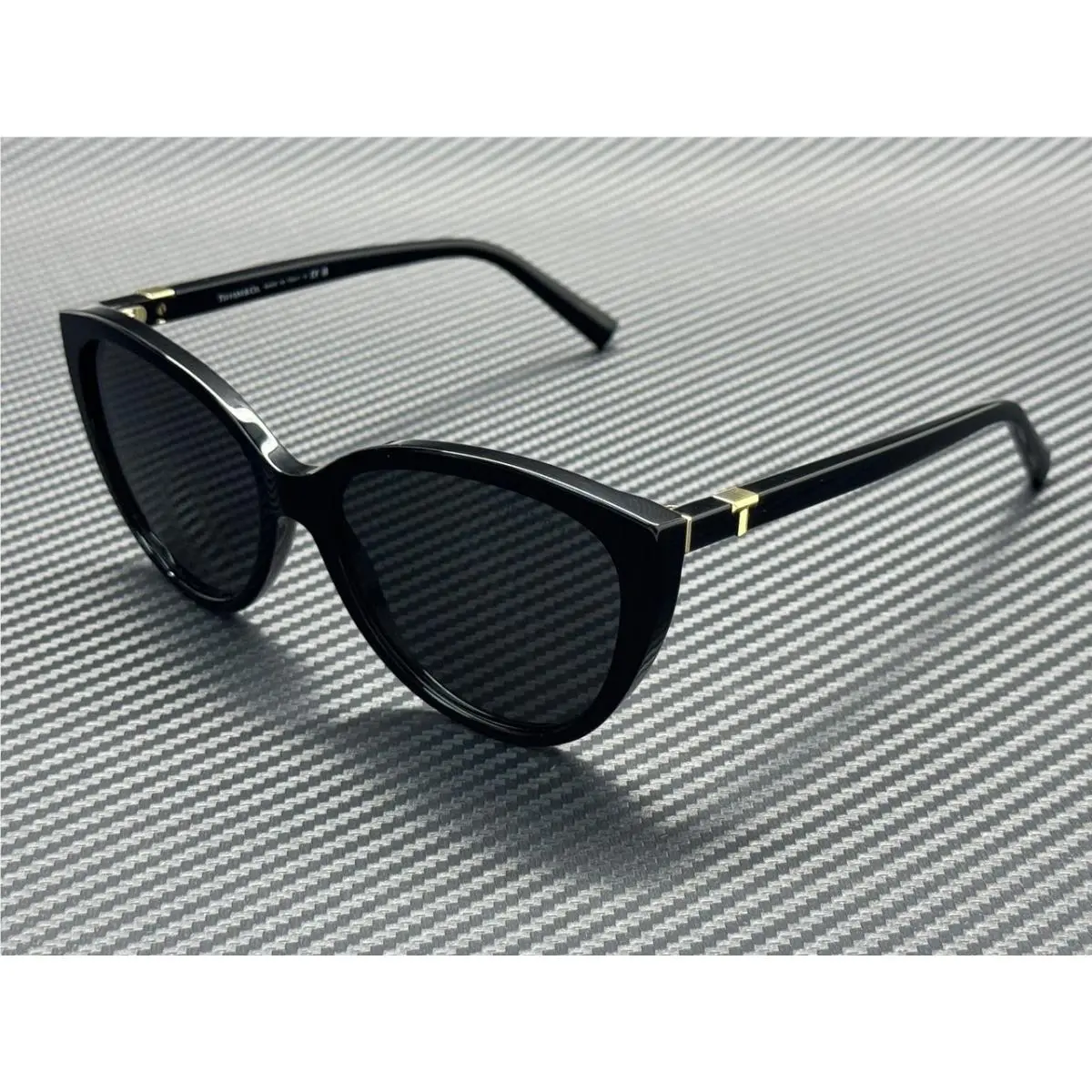 Tiffany TF4251 8001S4 Black Dark Grey Women`s 56 mm Sunglasses