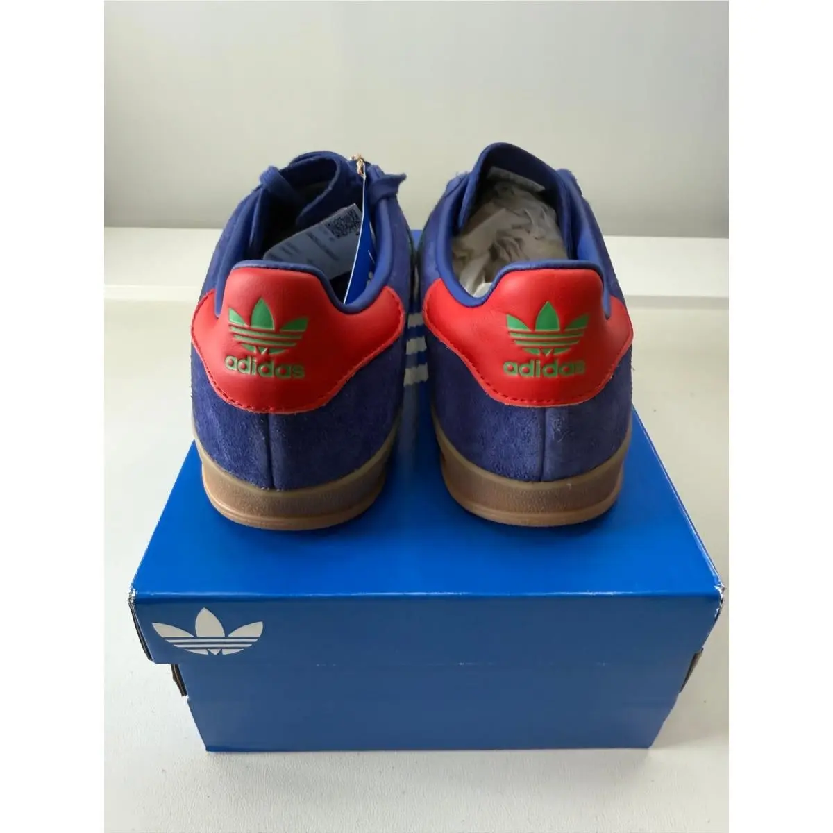 Adidas shoes - Gazelle Indoor 1966 FIFA World Cup - Blue 4