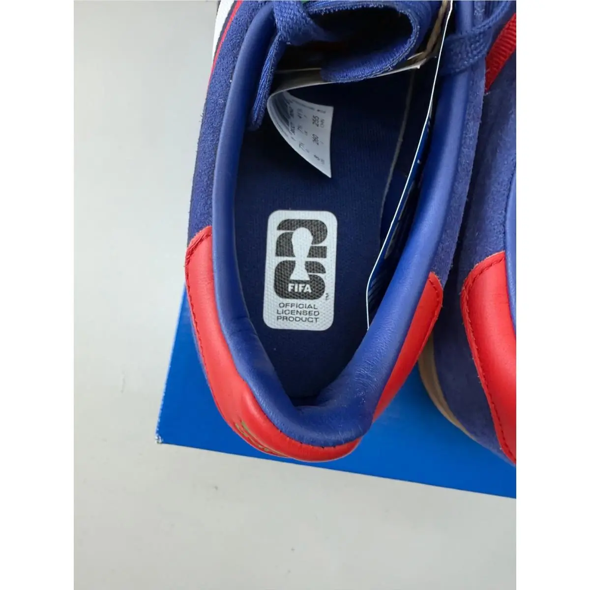 Adidas shoes - Gazelle Indoor 1966 FIFA World Cup - Blue 5