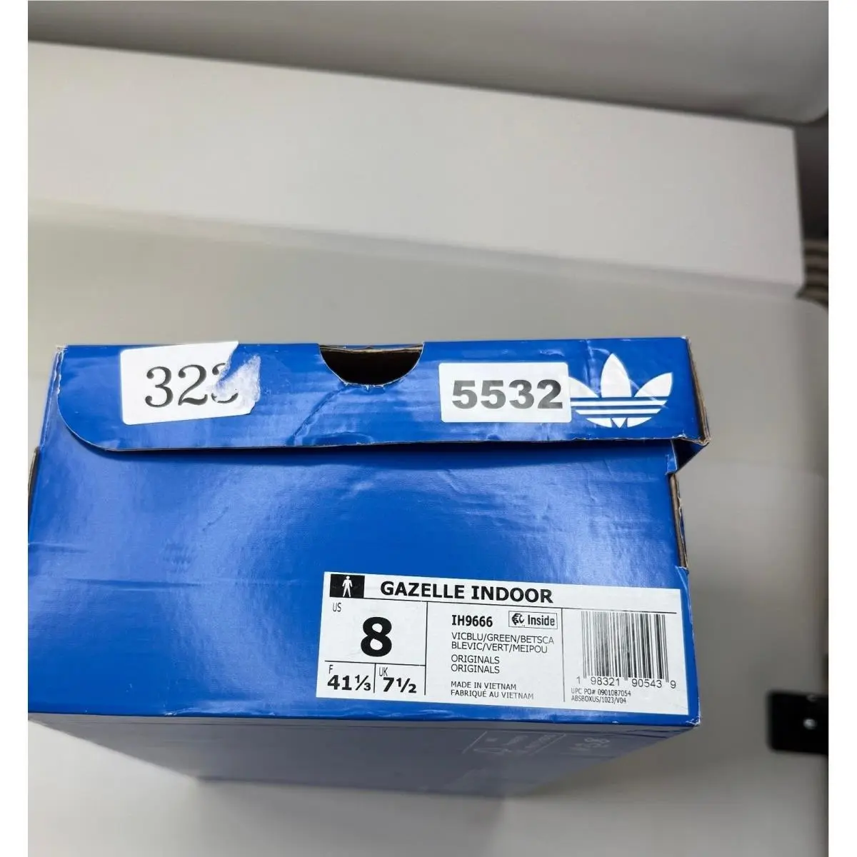 Adidas shoes - Gazelle Indoor 1966 FIFA World Cup - Blue 7