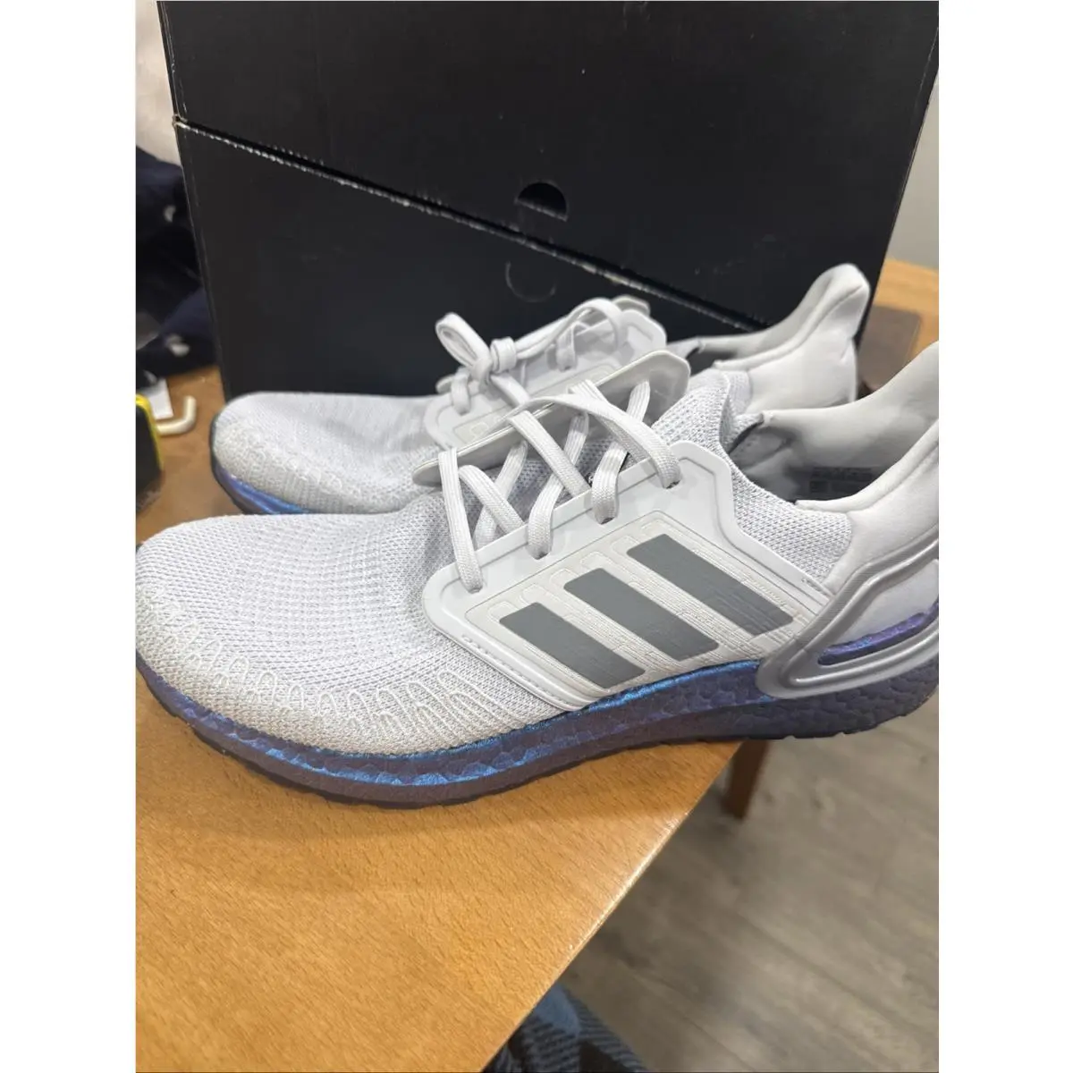 Adidas Ultraboost 20 Iss US National Lab Dash Grey EG1369 Sz 11 Rare Women’s