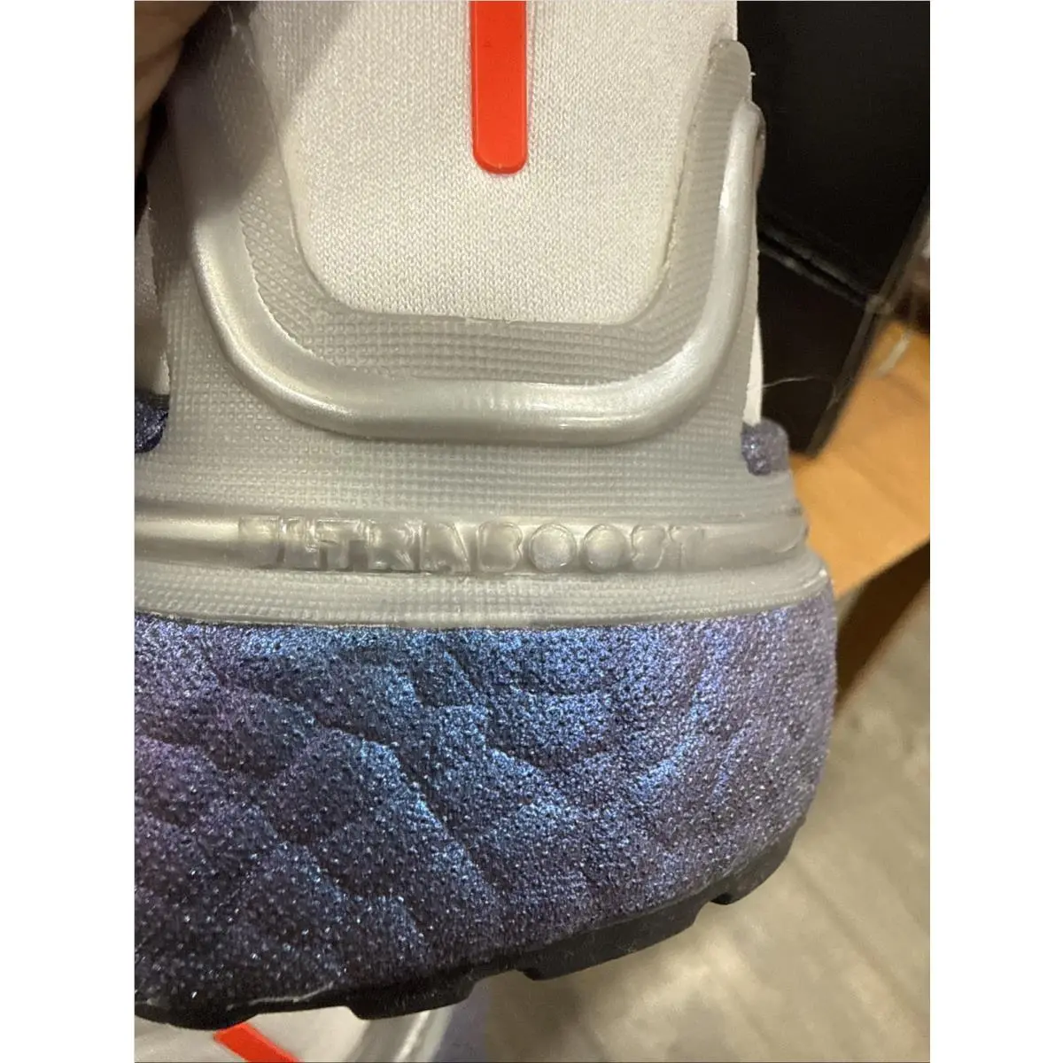 Adidas shoes - UltraBoost 20 ISS US National Lab - EG1069 - Dash Grey/Grey Three/Boost Blue Violet Metallic 8