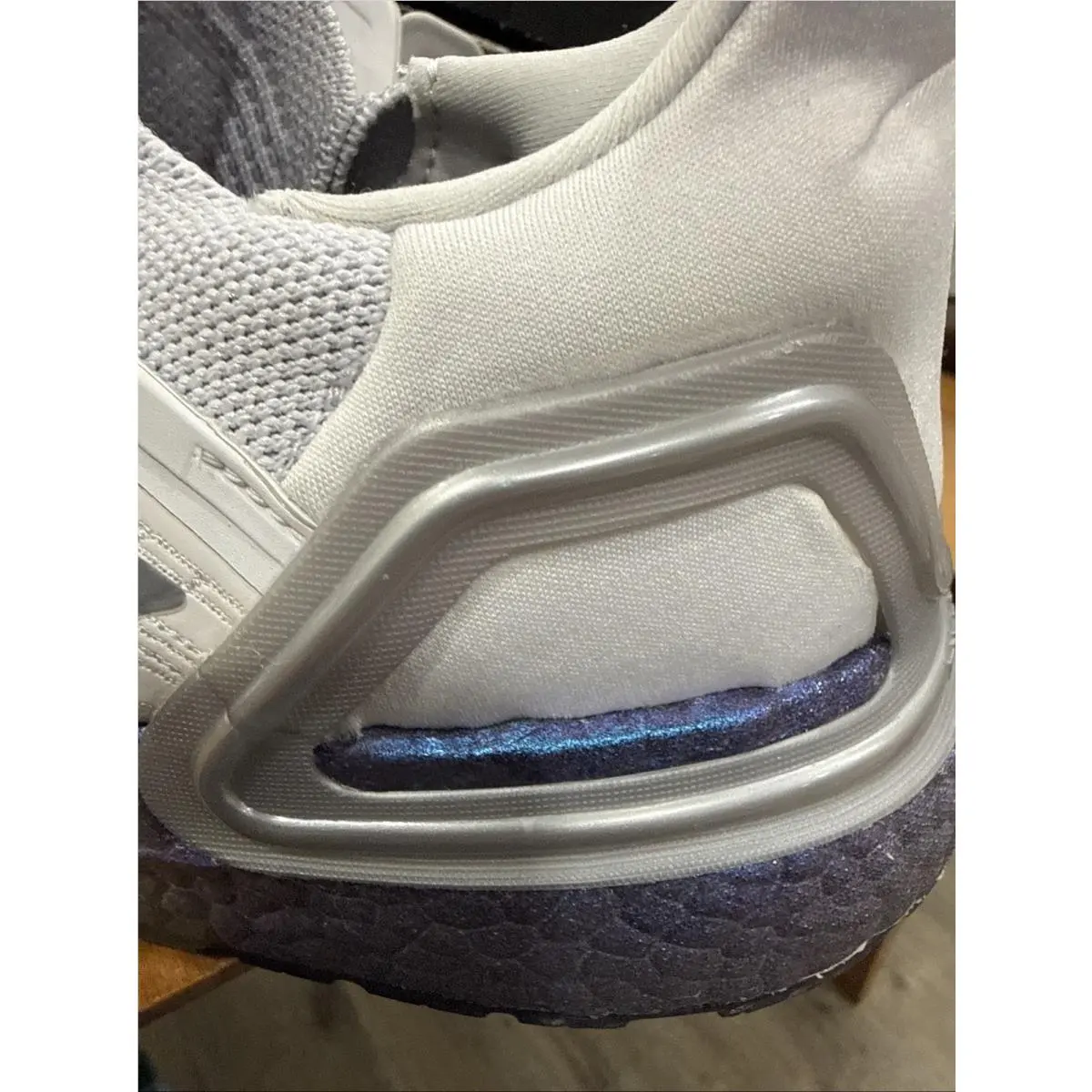 Adidas shoes - UltraBoost 20 ISS US National Lab - EG1069 - Dash Grey/Grey Three/Boost Blue Violet Metallic 2
