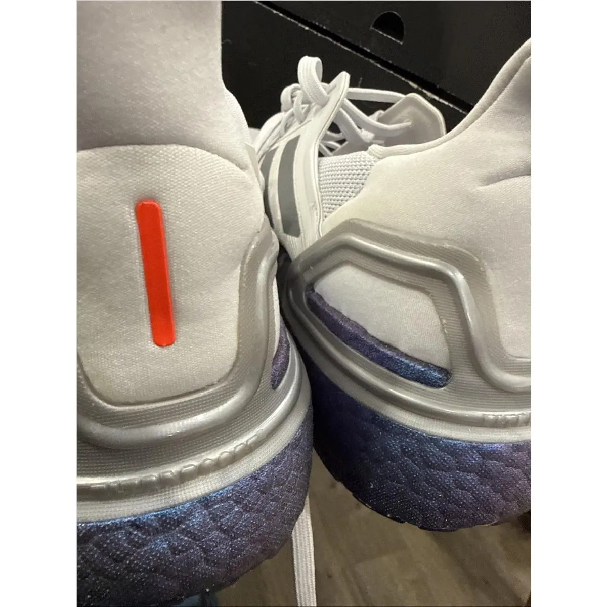 Adidas shoes - UltraBoost 20 ISS US National Lab - EG1069 - Dash Grey/Grey Three/Boost Blue Violet Metallic 3