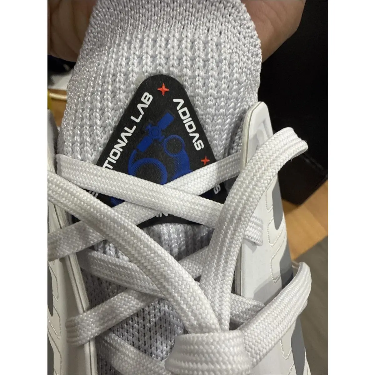 Adidas shoes - UltraBoost 20 ISS US National Lab - EG1069 - Dash Grey/Grey Three/Boost Blue Violet Metallic 6