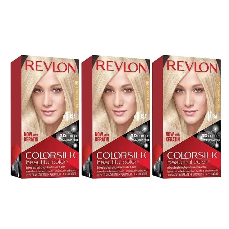 Full Case 12  Colorsilk Permanent Hair Color Long-lasting Ammonia Free by Revlon