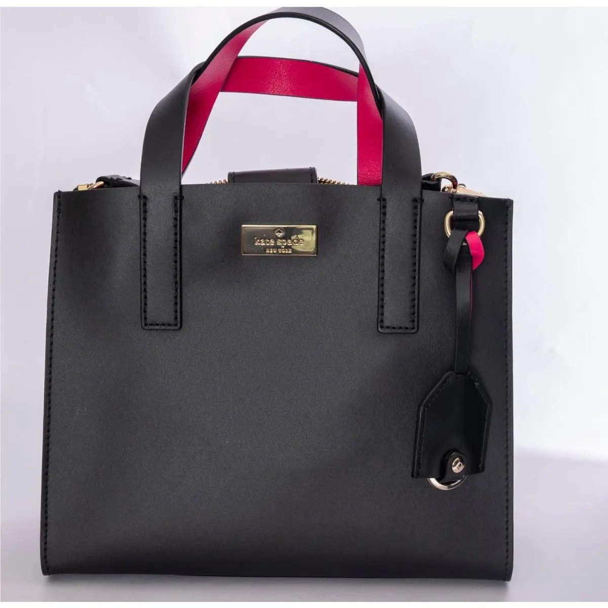 Kate Spade Annisa Putnam Drive Tote Shoulder Bag Black Red WKRU4934