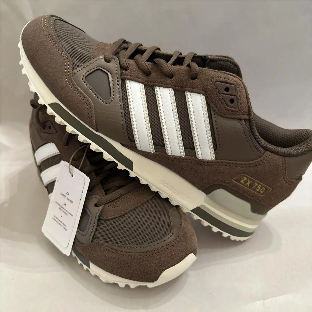 Adidas shoes - adidas Originals ZX 750 - Originals - IF8412 - Brown, Manufacturer: Brown/Chalky Brown 10