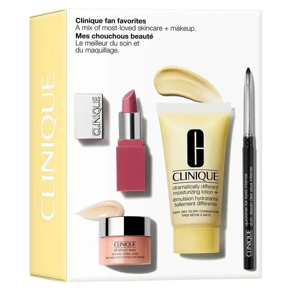 Clinique Fan Favorites Skincare + Makeup Gift Set