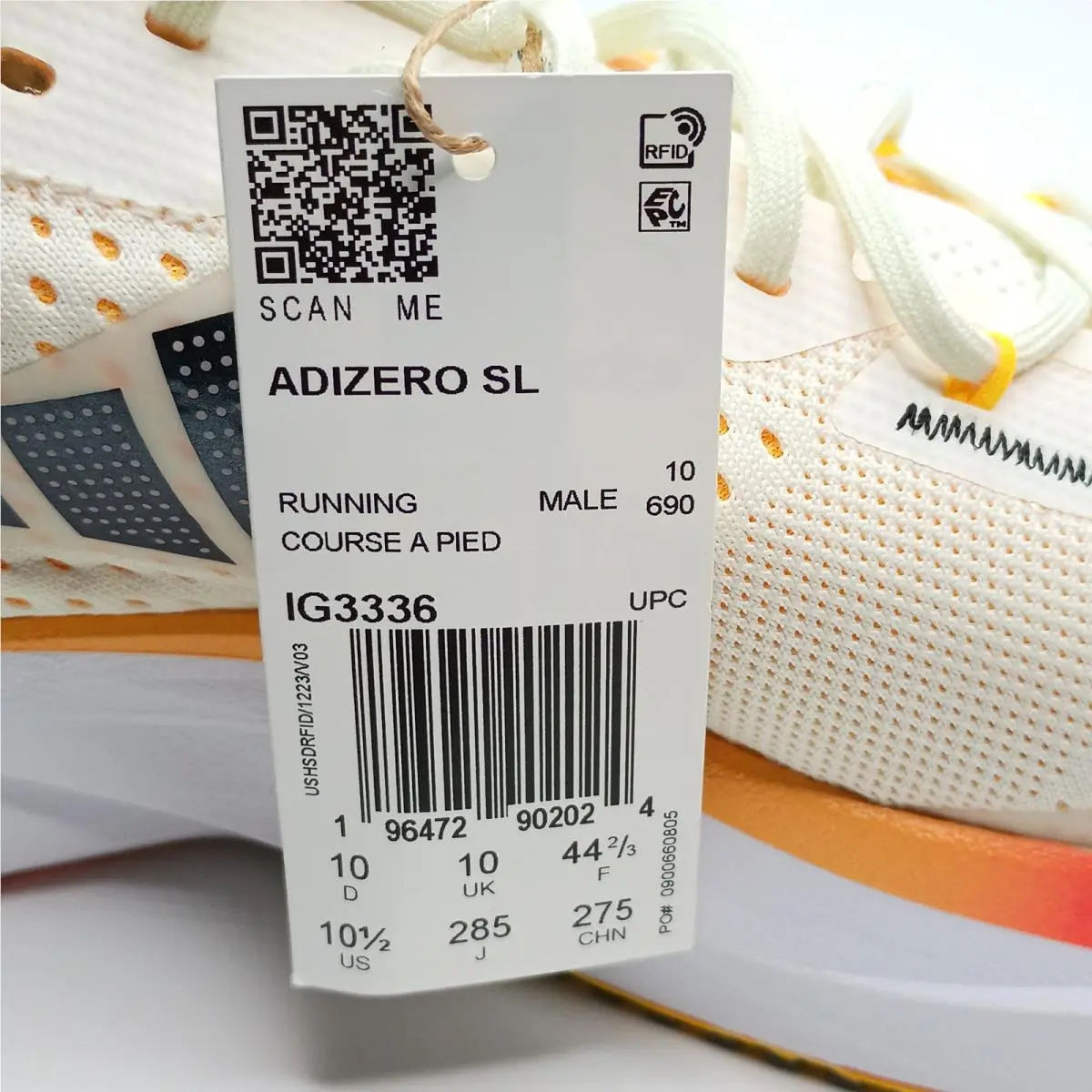 Adidas shoes - adidas Adizero SL - Adizero - White 7