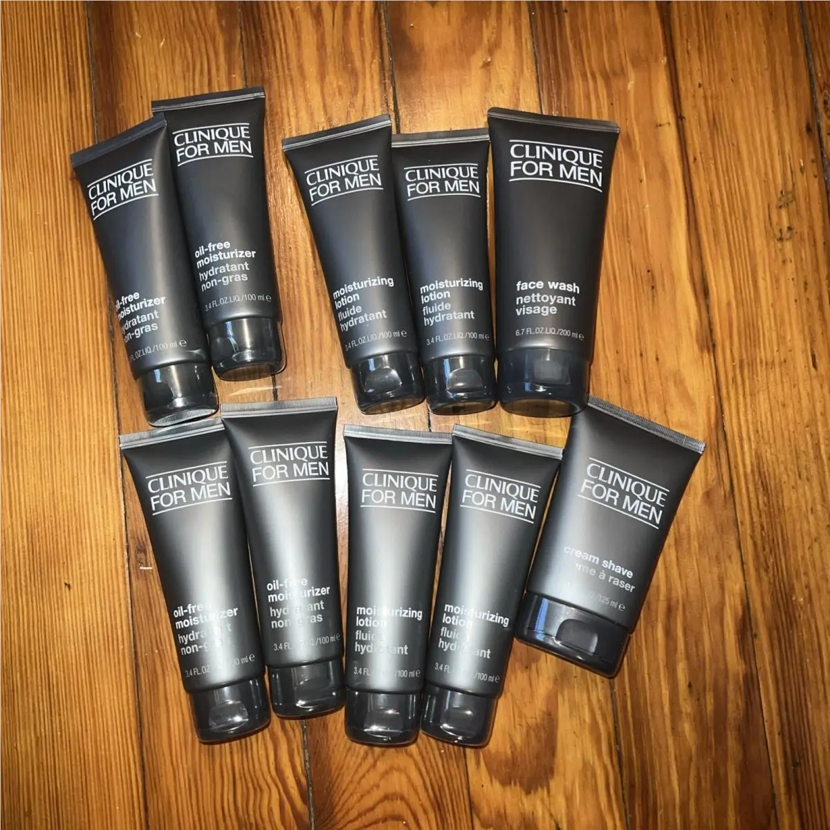 10 Mix Lot Clinique For Men 3.4oz/100mL