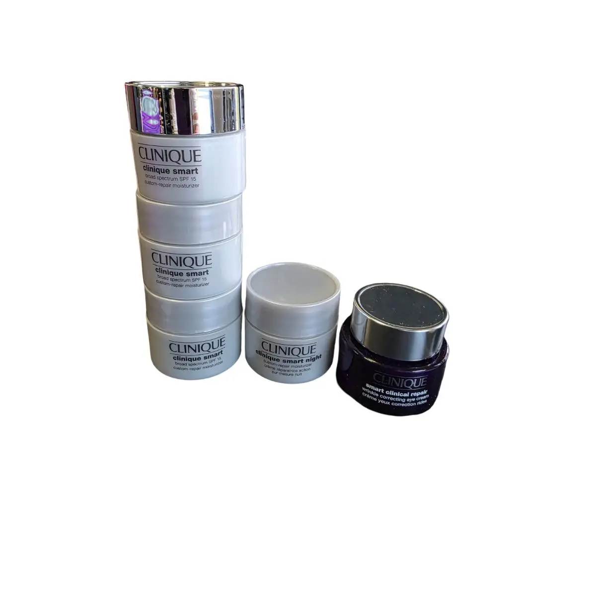 Clinique Smart Broad Spectrum Spf 15 Repair Moisturizer Night Lot 0.5 Oz
