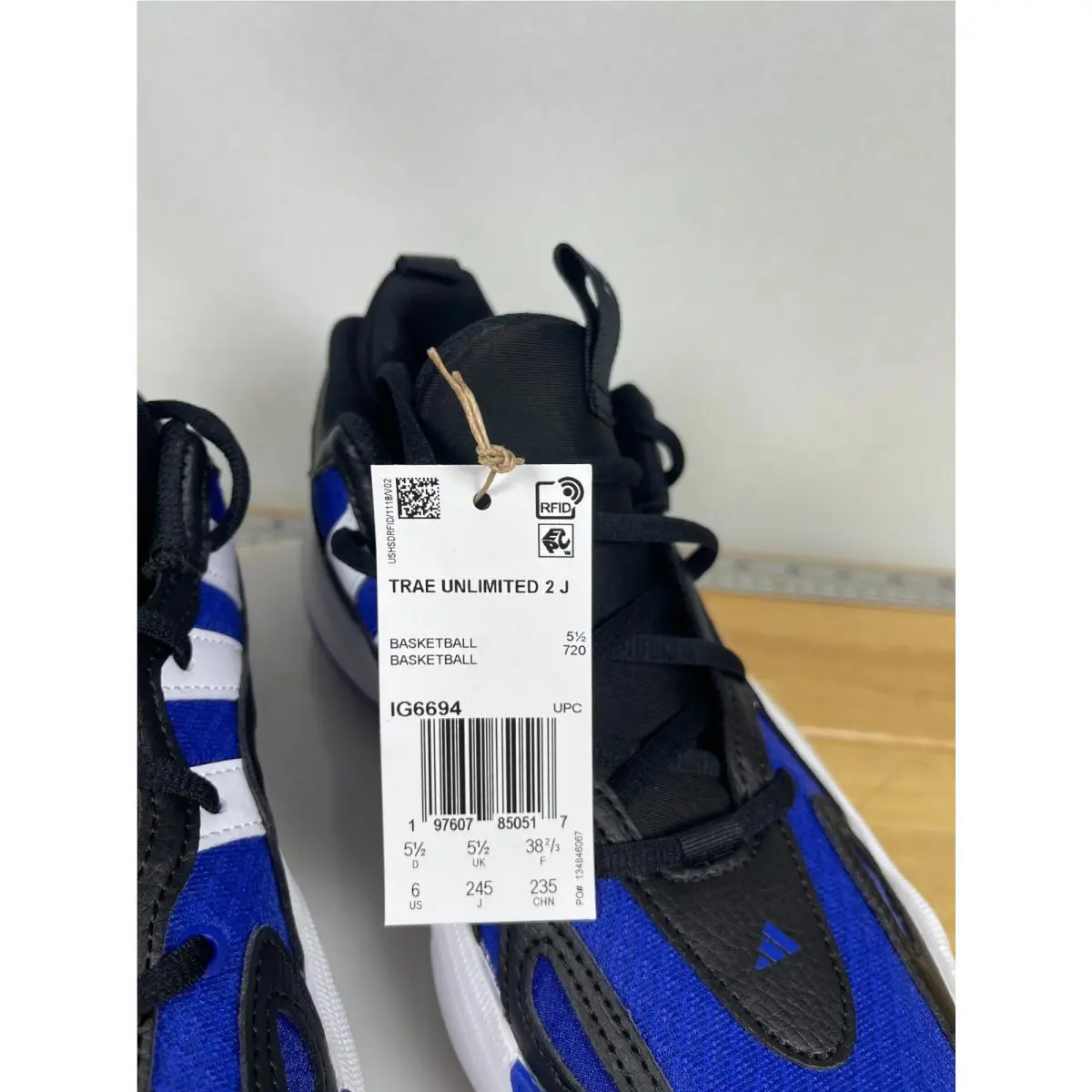 Adidas shoes - adidas Trae Unlimited - Trae Unlimited - Blue / Black / White 0