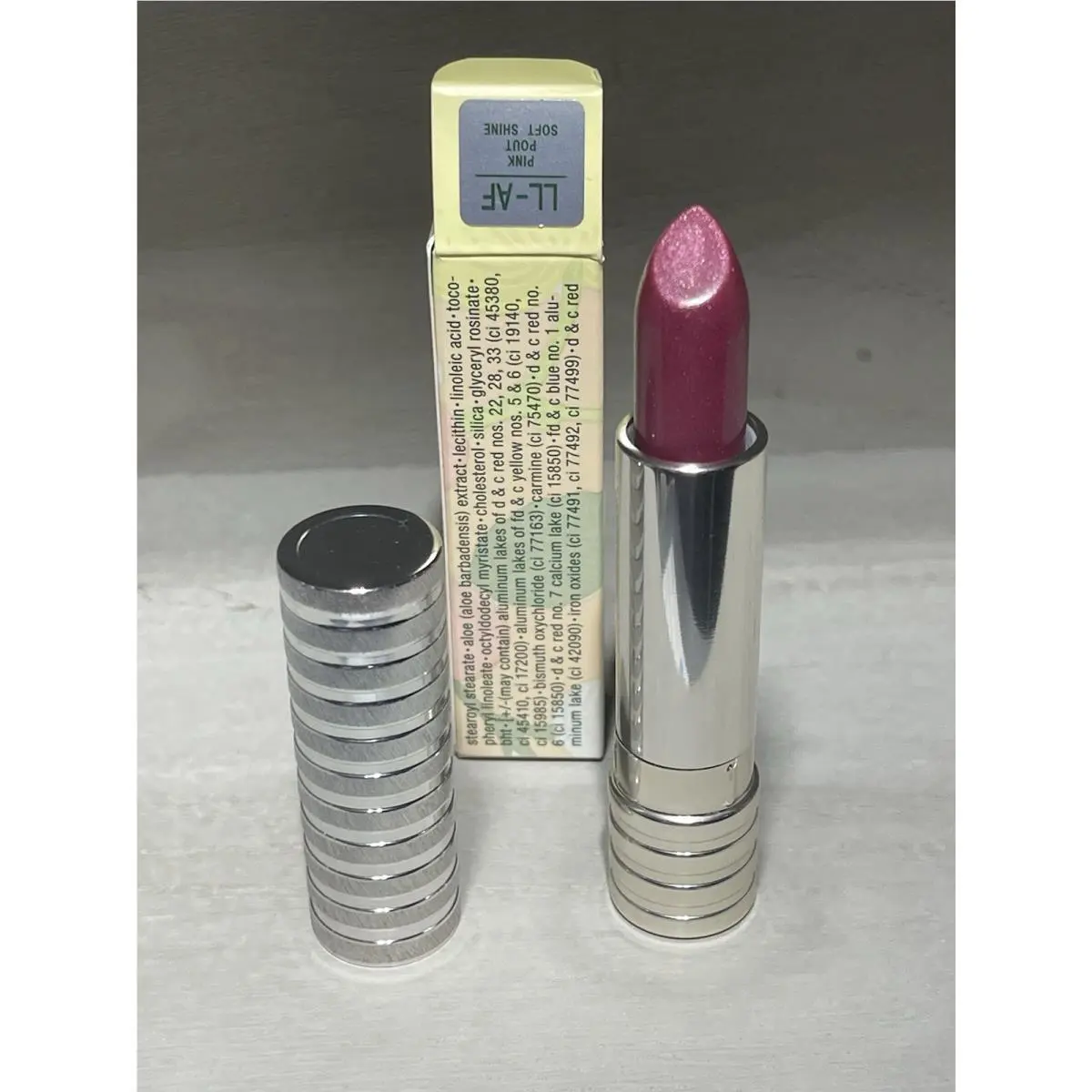 Clinique Long Last Lipstick Ll-af Pink Pout Soft Shine