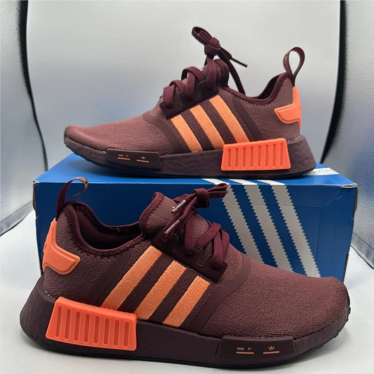 Adidas NMD_R1 `shadow Red Beam Orange` Sneakers / HP2822 / Women`s Size 9