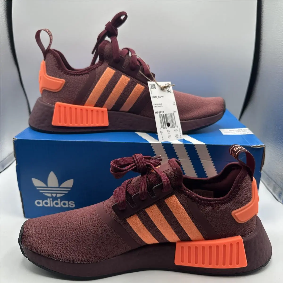 Adidas shoes - adidas NMD R1 - NMD - HP2822 - Maroon (UPC: 195747777183) 0