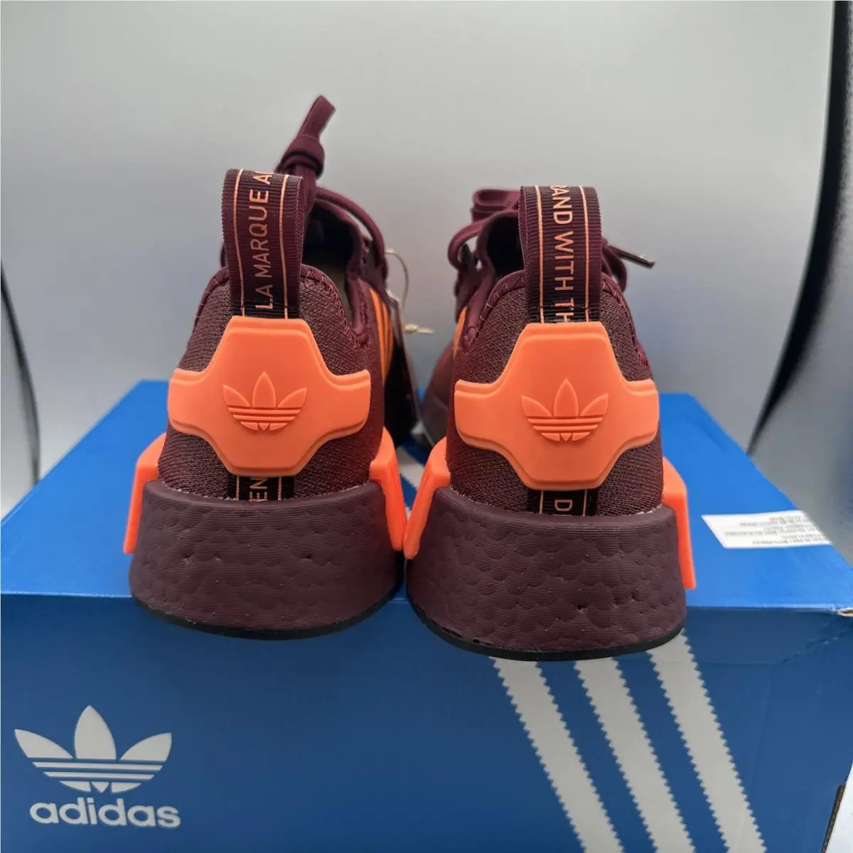 Adidas shoes - adidas NMD R1 - NMD - HP2822 - Maroon (UPC: 195747777183) 1