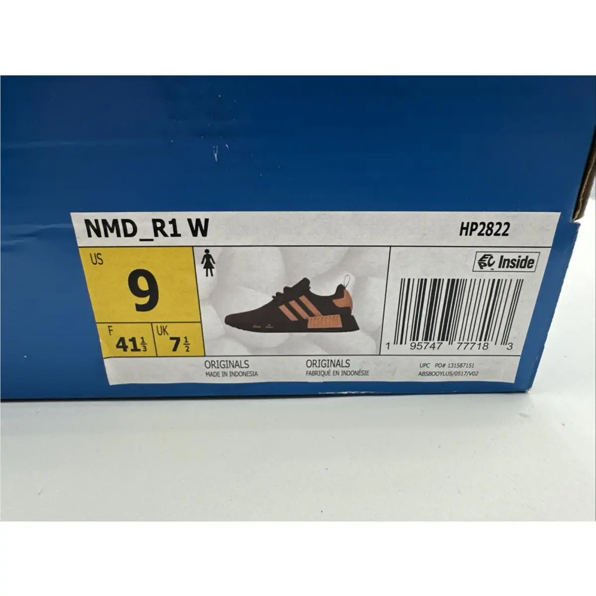 Adidas shoes - adidas NMD R1 - NMD - HP2822 - Maroon (UPC: 195747777183) 3