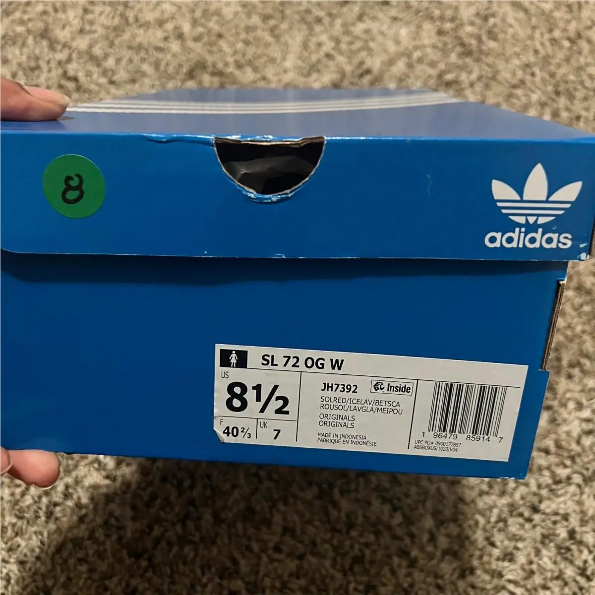 Adidas shoes - adidas SL 72 OG W - Red 5