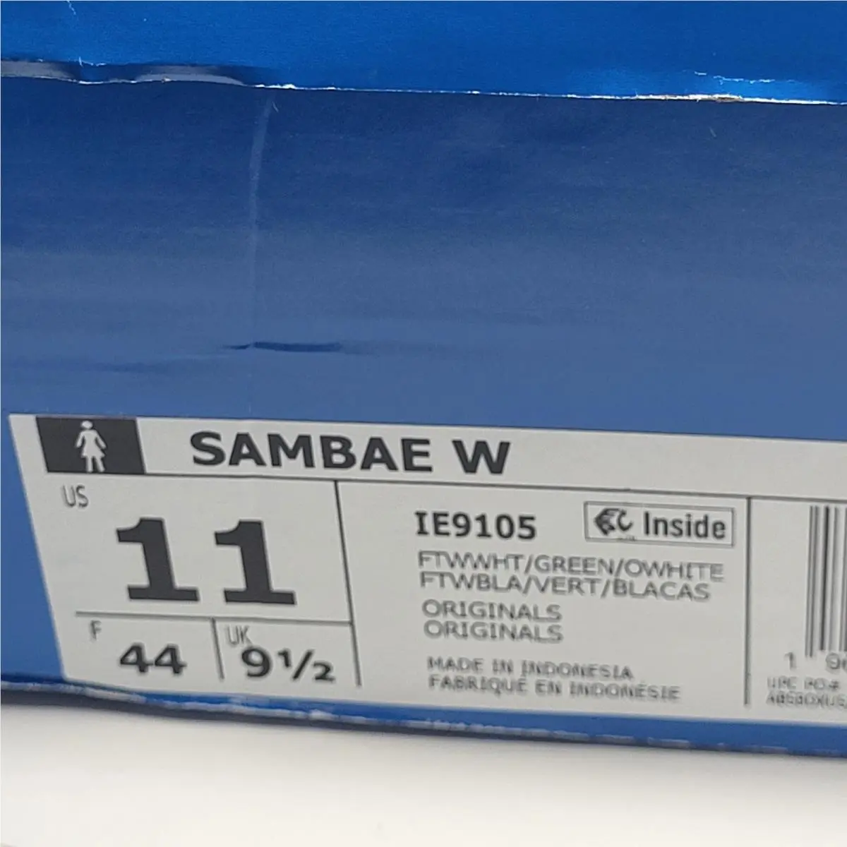Adidas shoes - adidas Sambae - Sambae - 437438 - green and white 7