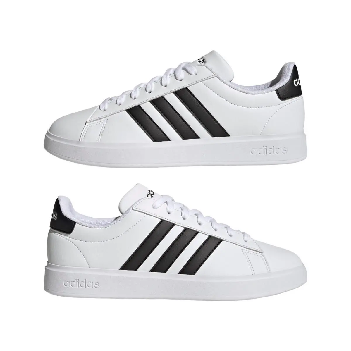 Adidas shoes - White/Black/White 3