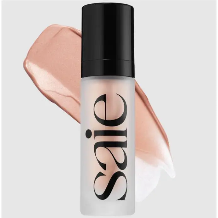 Glowy Lightweight Dewy Multipurpose Illuminator 4 Shades 1.0oz Roseglow - universal rose gold glow by Saie