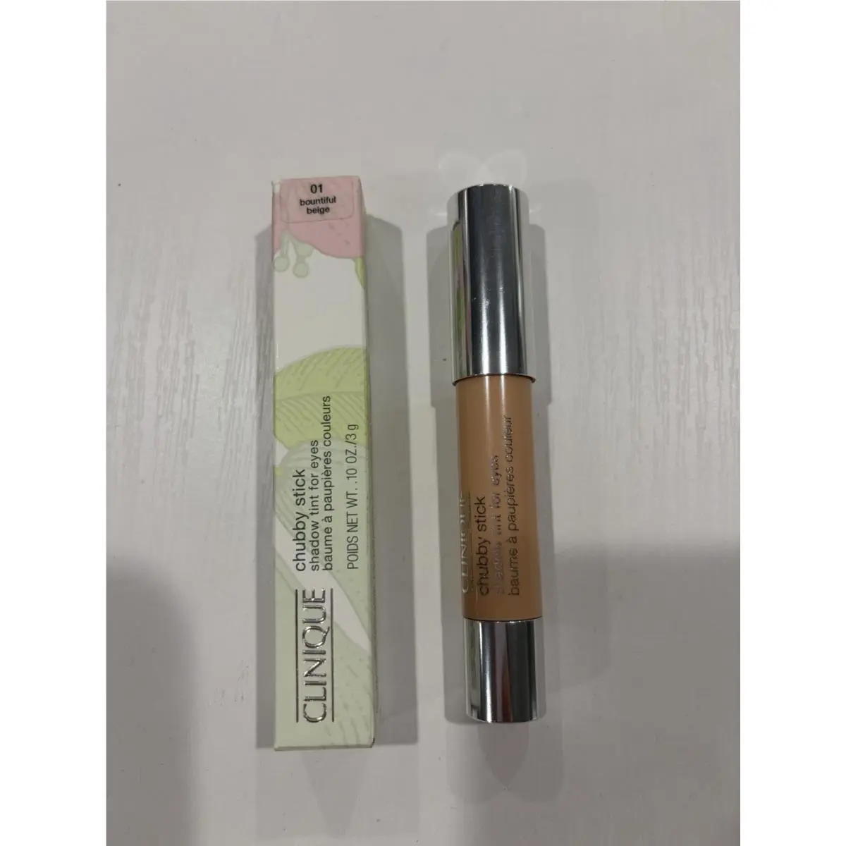 Clinique Chubby Stick Shadow Tint For Eye 01 Bountiful Beige