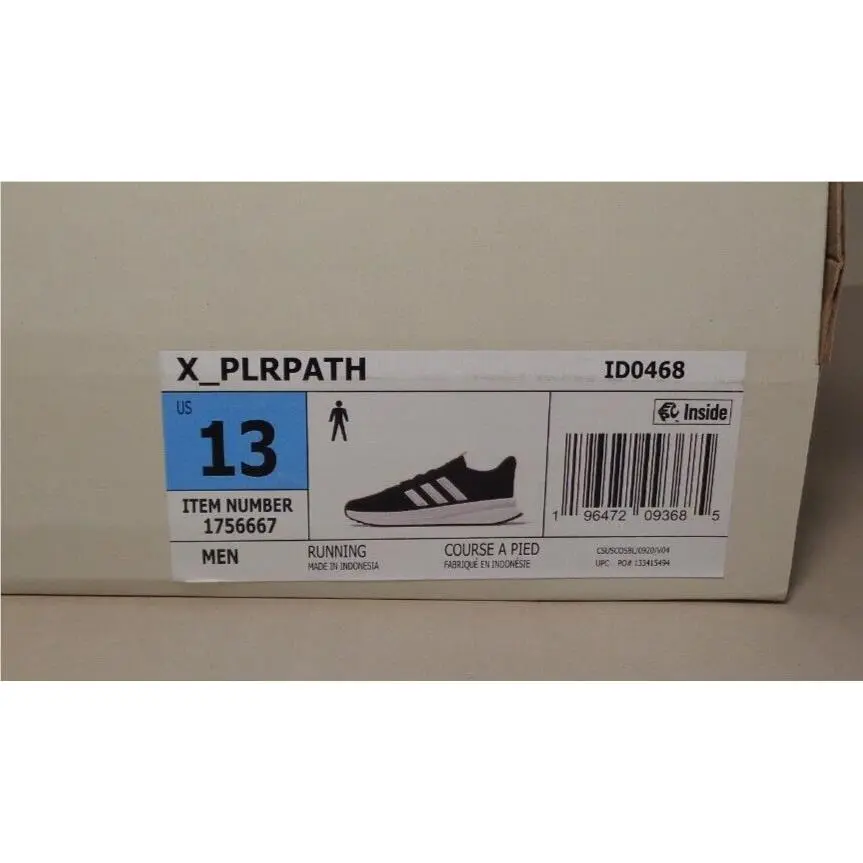 Adidas shoes - X_PLR PATH - PATH - Black/White (UPC: 196472093685) 19