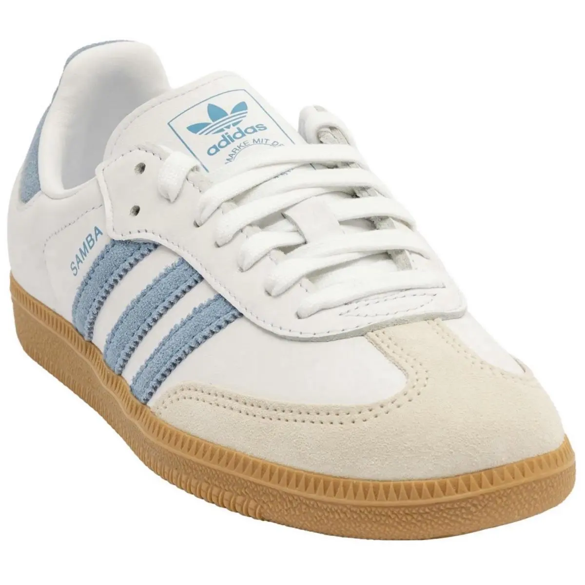 Adidas Samba OG JS1391 Women’s US 10.0 Blue White Gum Classic Sneakers