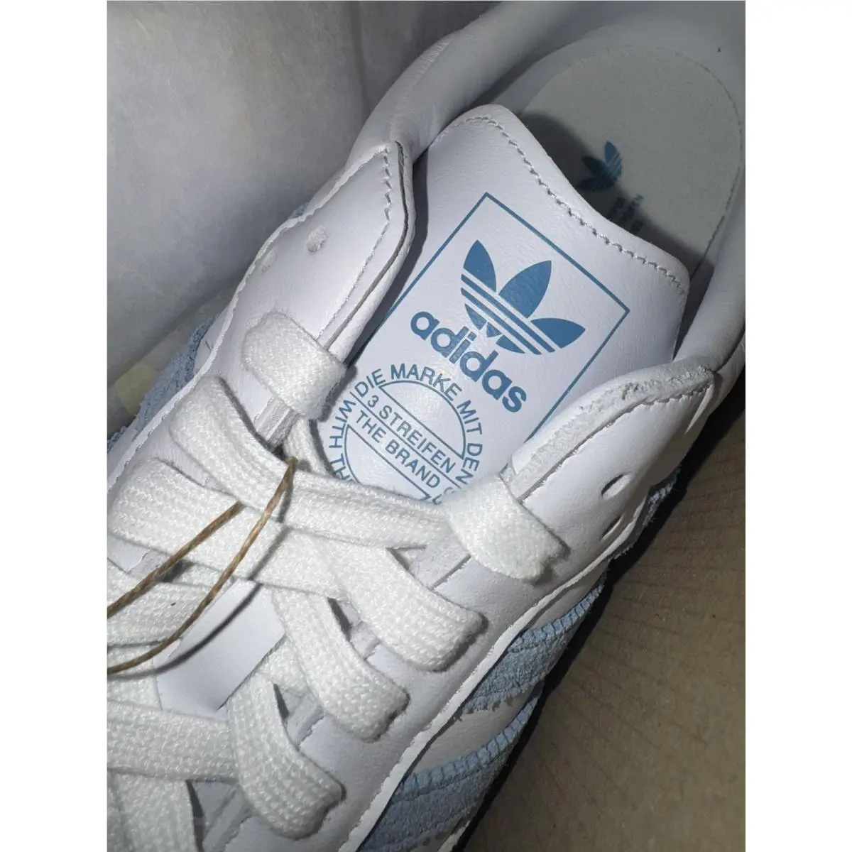 Adidas shoes - adidas Samba - Samba - JS1391 - White, Manufacturer: Cloud White/Alumina/Ash Blue 5