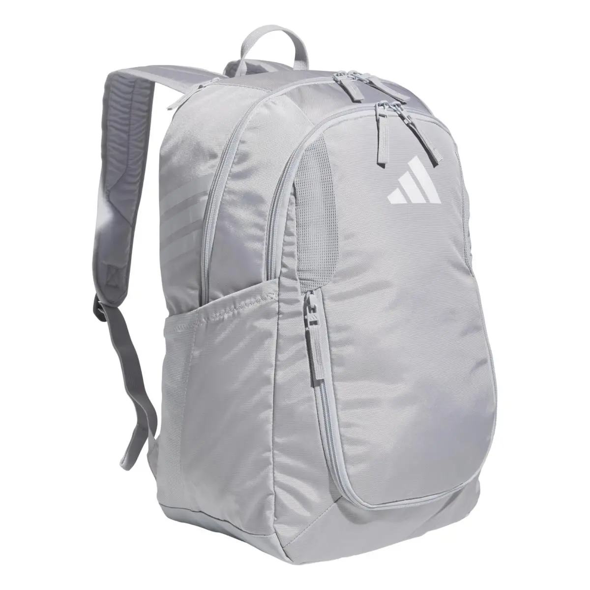 Adidas Light Grey 4.0 Backpack Water Resistant Storage For Soccer and Gear