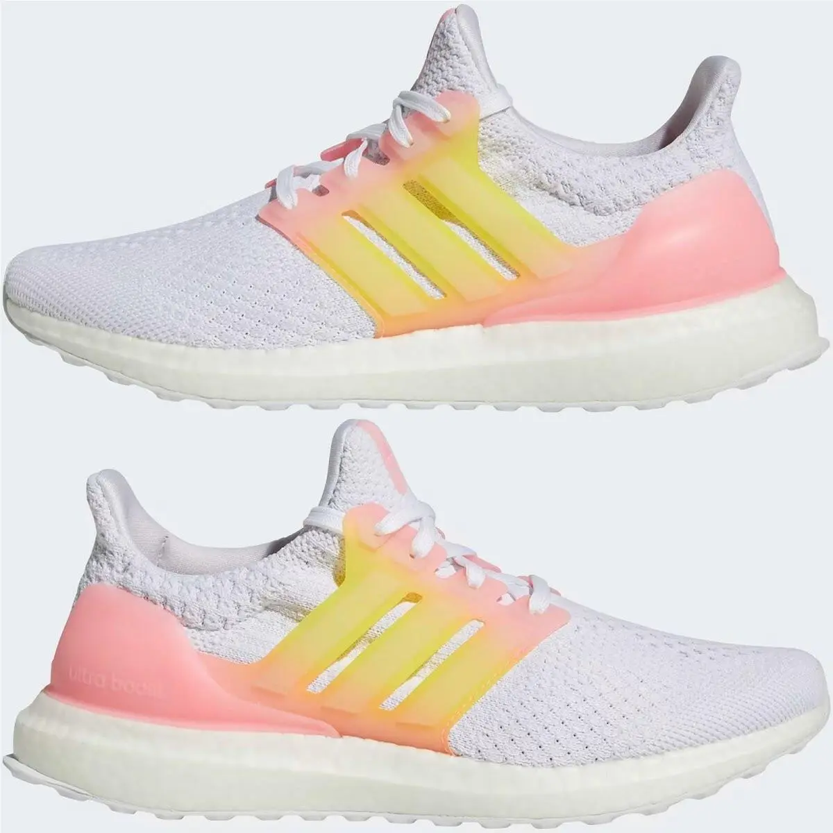 Adidas Ultraboost 5.0 Dna Womens Shoes Ftw White/ Beam Pink Size 9.5 B
