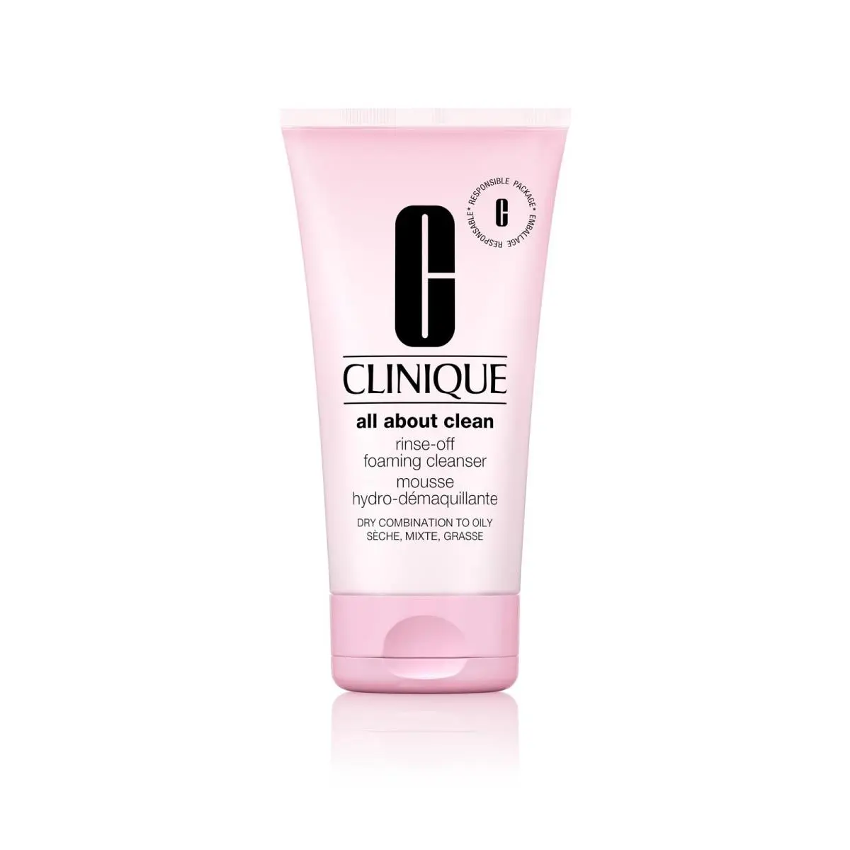 Clinique All About Clean Rinse-off Foaming Face Wash 5 Fl Oz Pack of 1