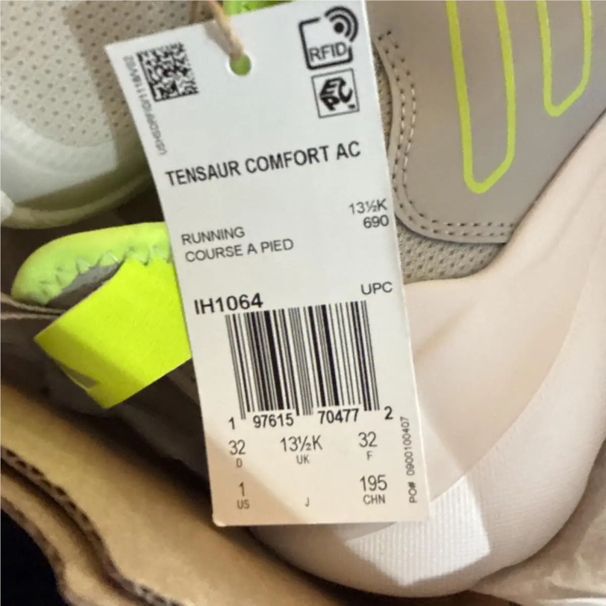 Adidas shoes - Adidas Tensaur Comfort Ac Space C - Gray 1
