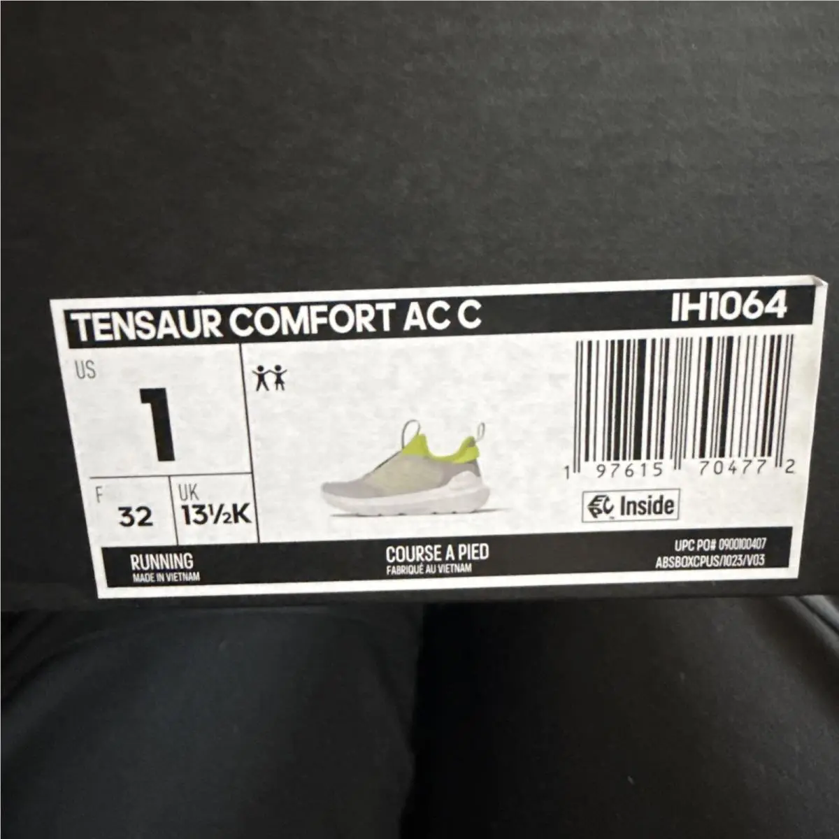 Adidas shoes - Adidas Tensaur Comfort Ac Space C - Gray 2