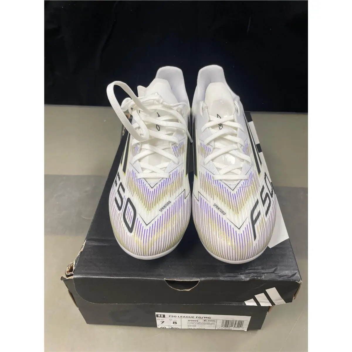 Adidas Unisex Adult F50 League Firm Ground Soccer Cleats-7