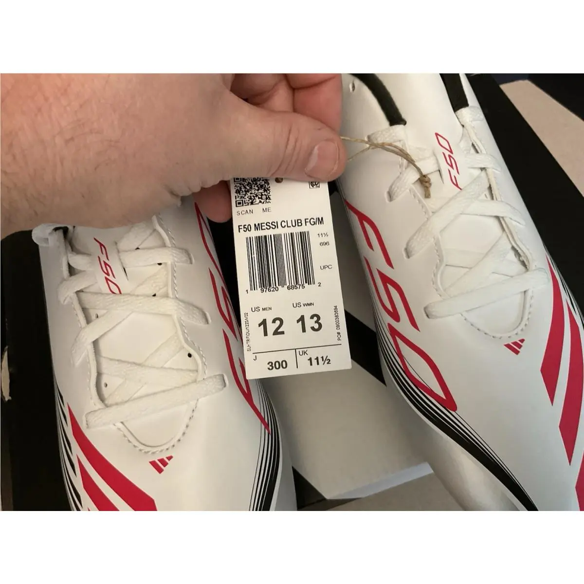 Adidas shoes - adidas F50 Messi Club Firm GroundMulti Ground Soccer Cleats - JP7444 - Multicolor 4