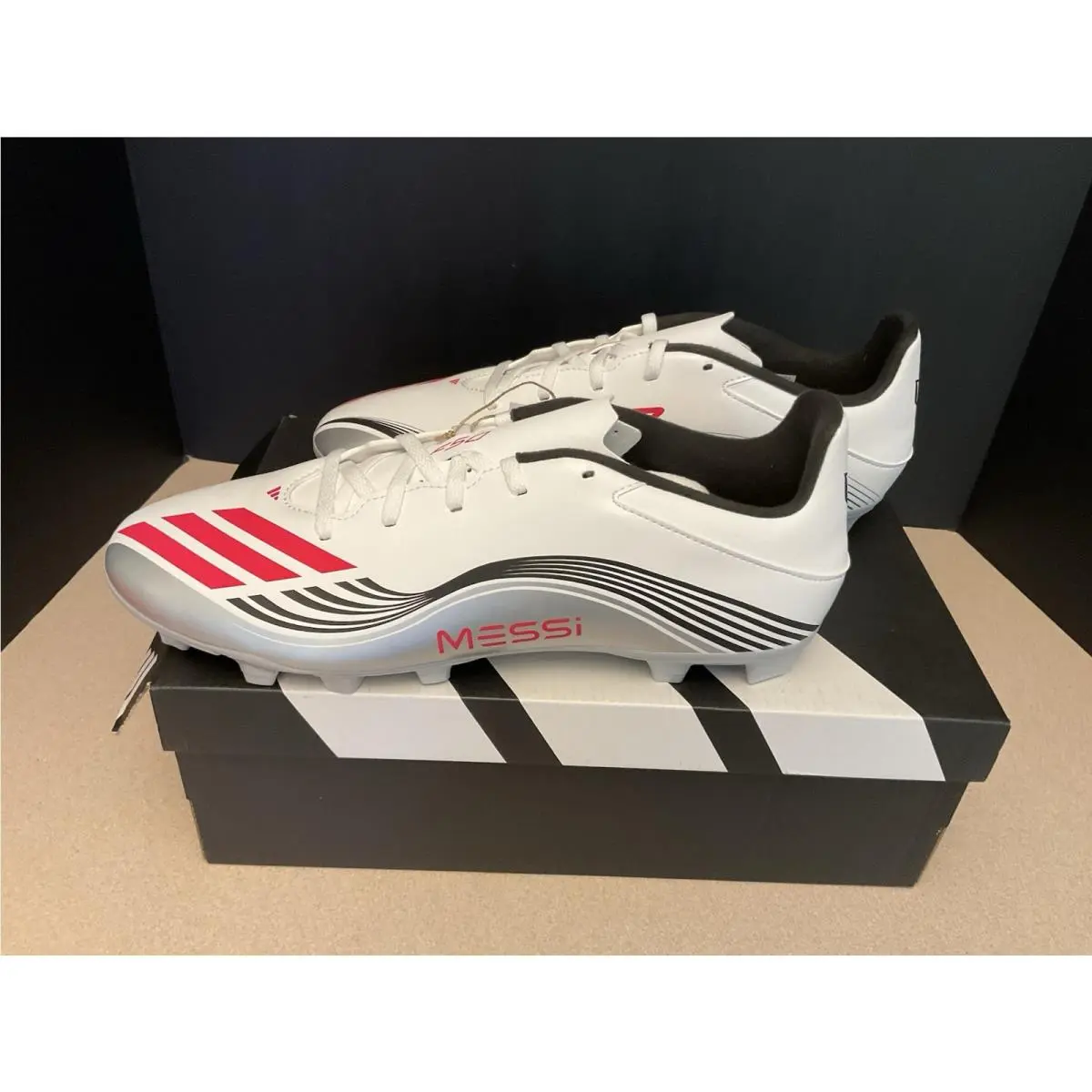 Adidas shoes - adidas F50 Messi Club Firm GroundMulti Ground Soccer Cleats - JP7444 - Multicolor 6