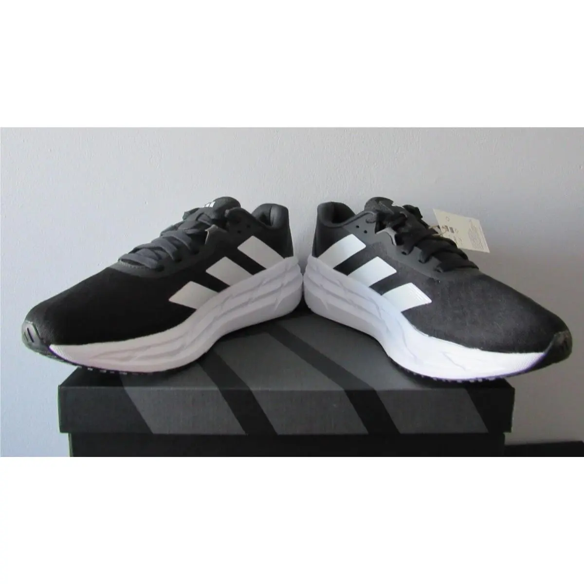 Adidas shoes - adidas adistar - adistar - ID6166 - Black (UPC: 196478254431) 9