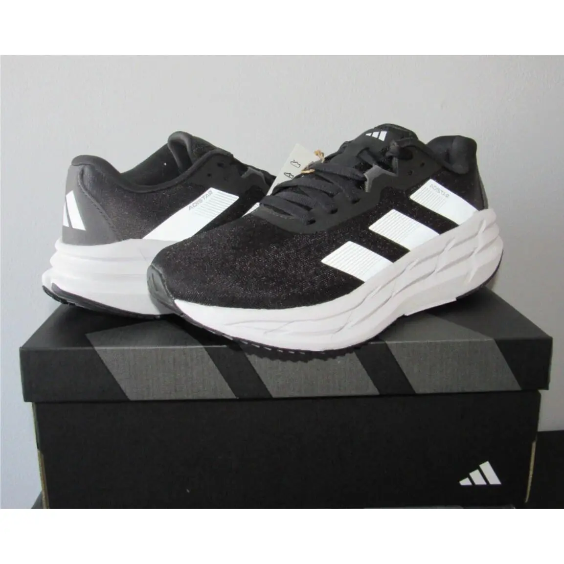 Adidas shoes - adidas adistar - adistar - ID6166 - Black (UPC: 196478254431) 6