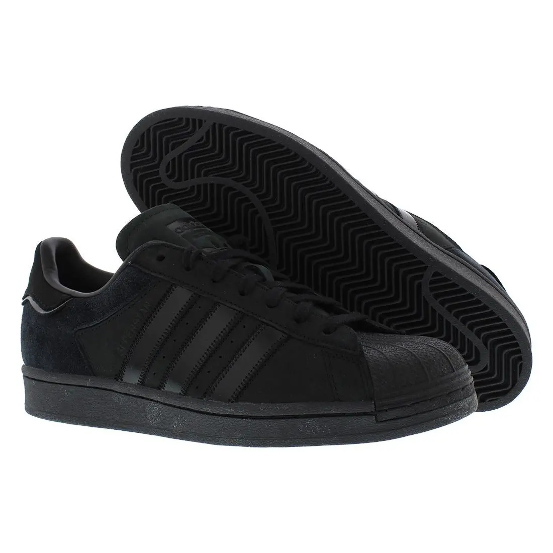 Adidas Superstar Mens Shoes Size 8.5 Color: Black/black/carbon
