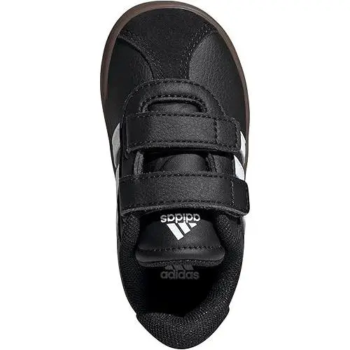 Adidas shoes - adidas Vl Court - Court - Black/White/Brown (UPC: 196477188973) 2