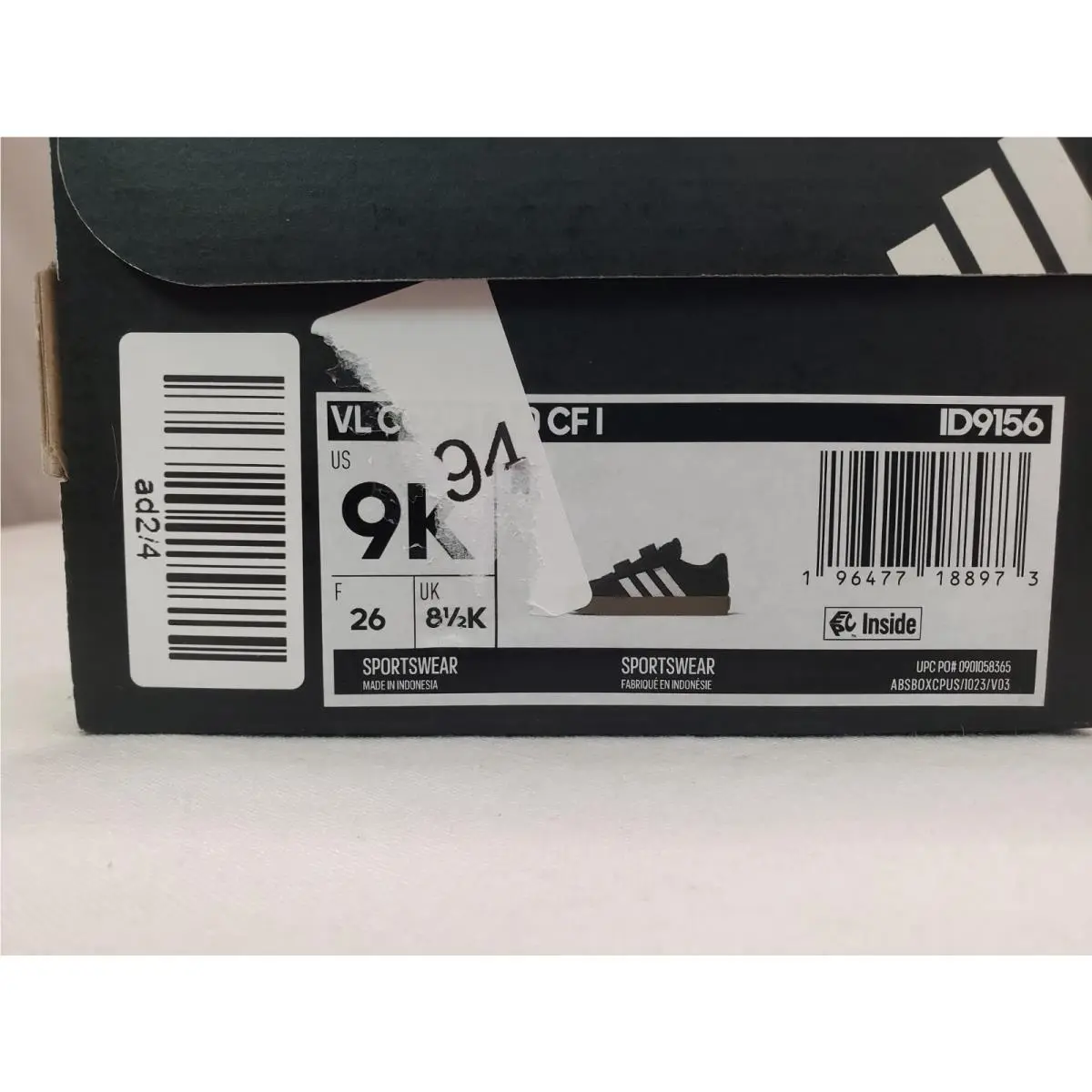 Adidas shoes - adidas Vl Court - Court - Black/White/Brown (UPC: 196477188973) 6