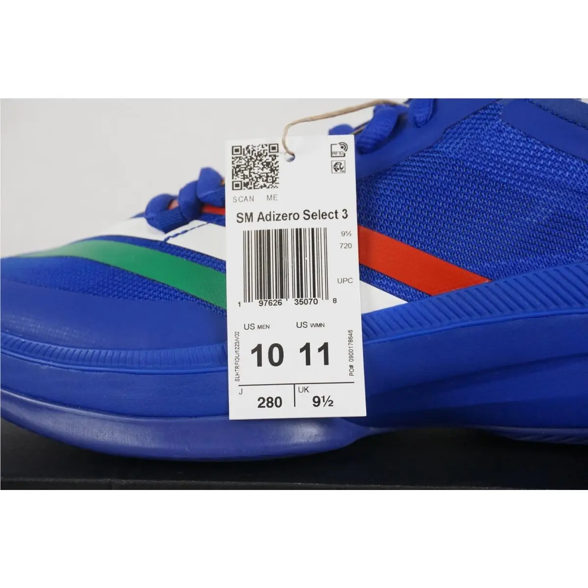 Adidas shoes - adidas Adizero Select - Adizero Select - JP6101 - Blue (UPC: 197626350708) 6