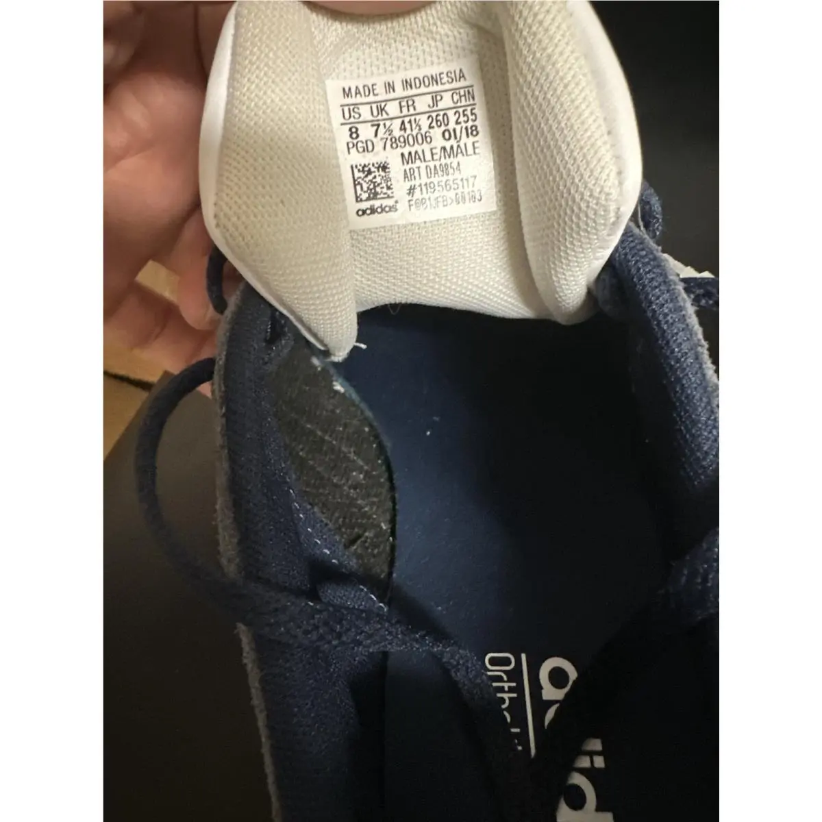Adidas shoes - adidas Vl Court - Court - DA9854 - Blue 2