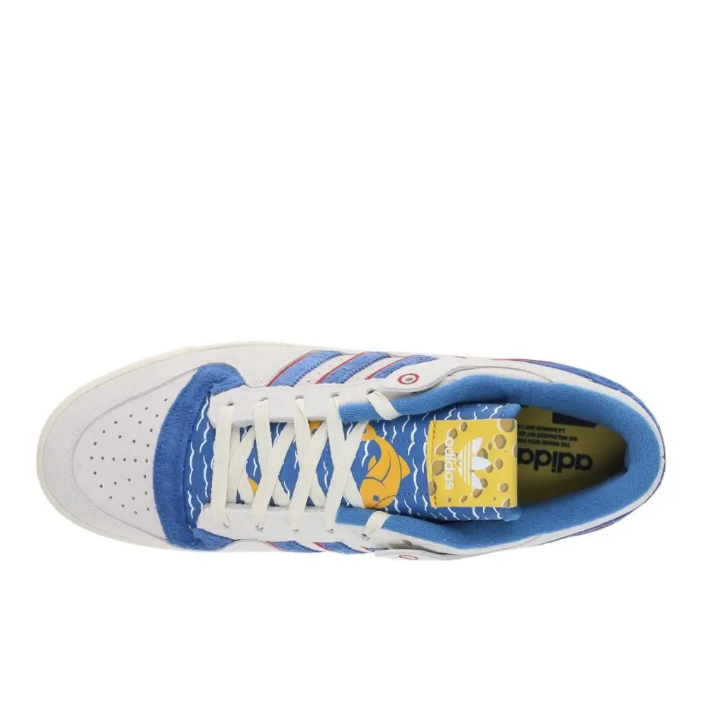 Adidas shoes - adidas Forum Low Cl Lace Up - JR6383 - Blue, White (UPC: 197621906764) 2
