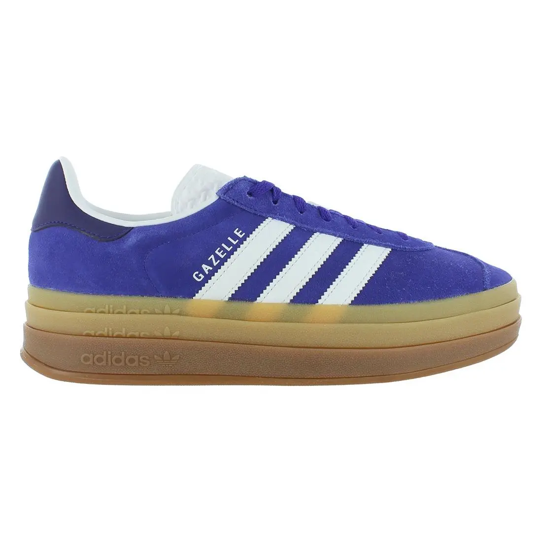 Adidas Gazelle Bold Womens Shoes Size 7 Color: Blue/white/brown
