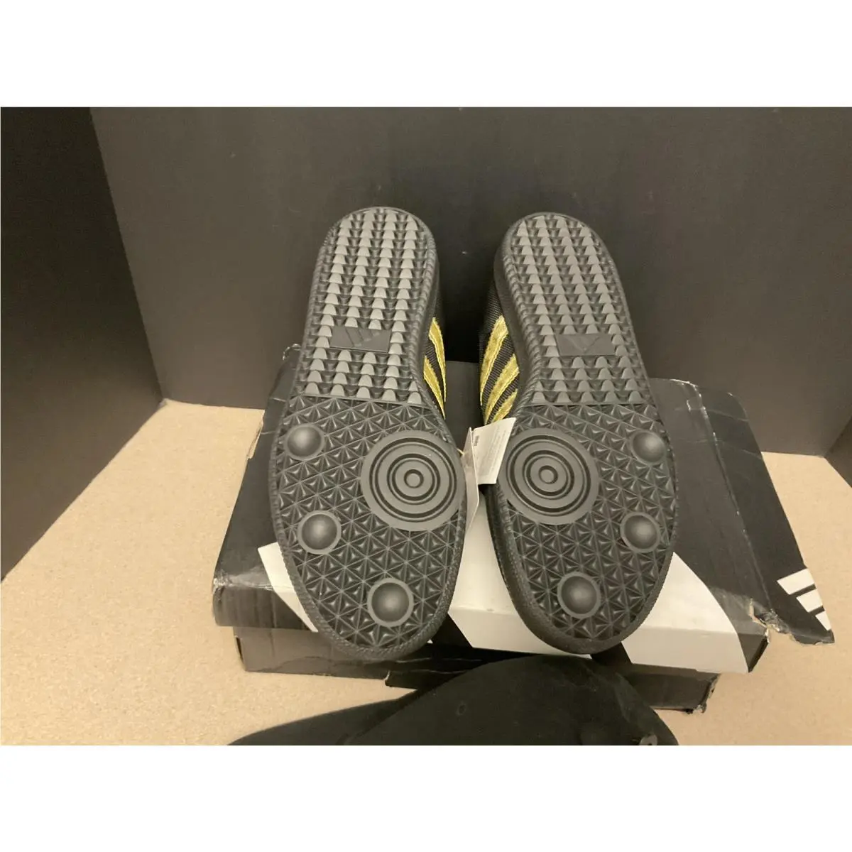 Adidas shoes - Adidas Samba FMF Mexico - Samba FMF Mexico - Black/Gold 8
