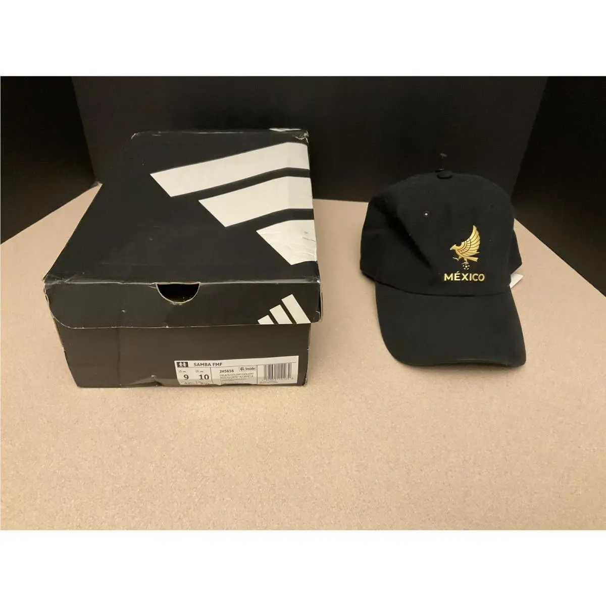 Adidas shoes - Adidas Samba FMF Mexico - Samba FMF Mexico - Black/Gold 0
